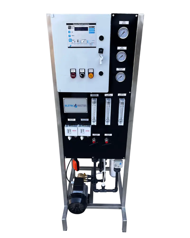 Reverse Osmosis Sistemleri - Boyalı Karbon Şase RO Unit